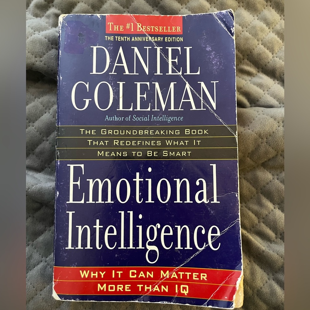 Emotional Intelligence Book by Daniel Goleman